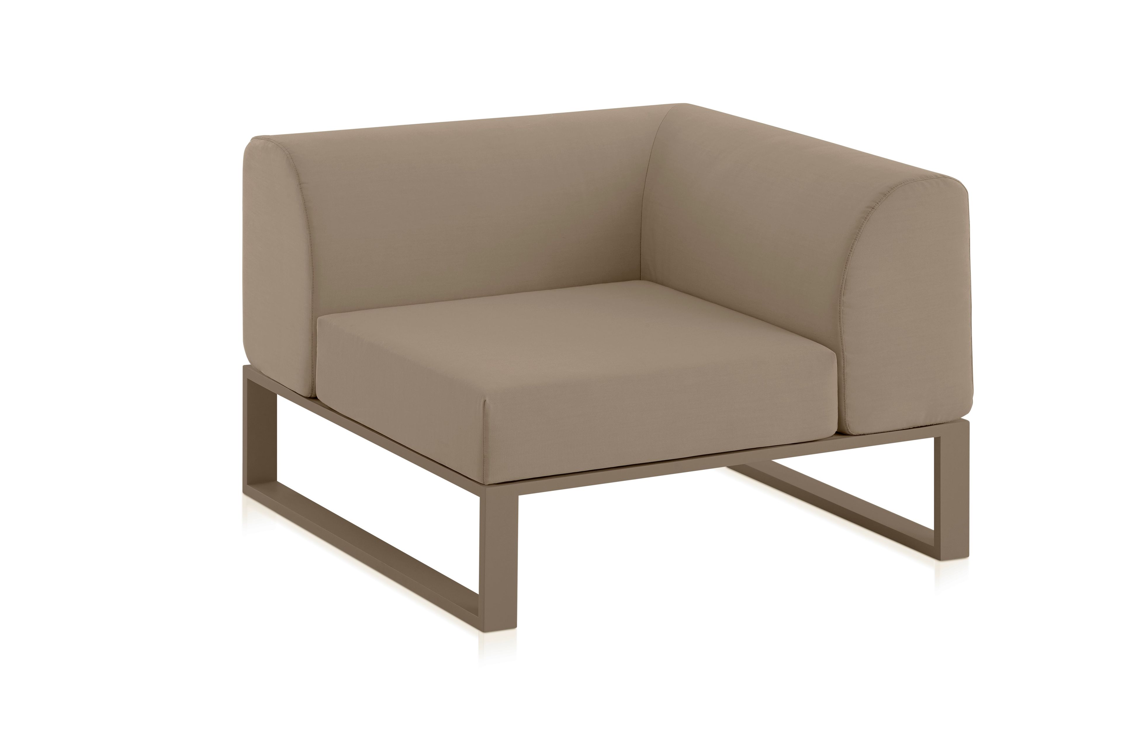 Съемное угловое садовое кресло из ткани Diabla Ploid ARCH-00078738 - Вид №17