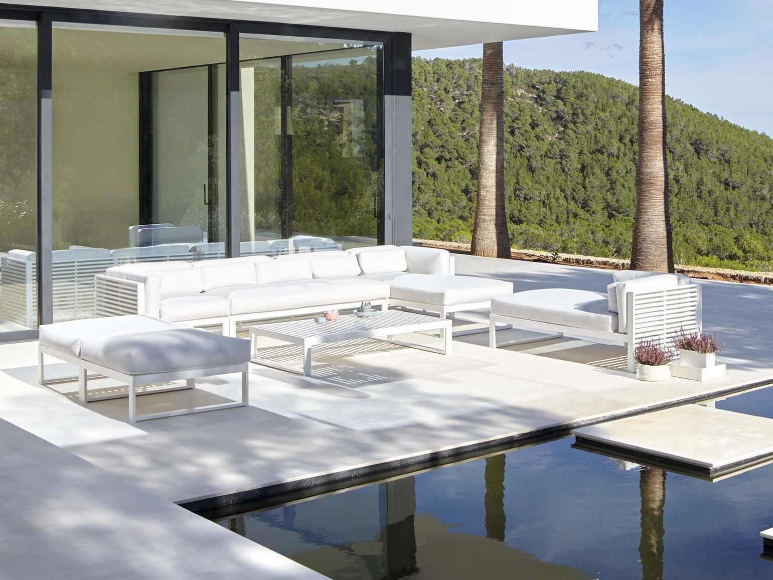 Прямоугольный алюминиевый журнальный столик GANDIABLASCO ДНК ARCH-00148261 - Вид №10