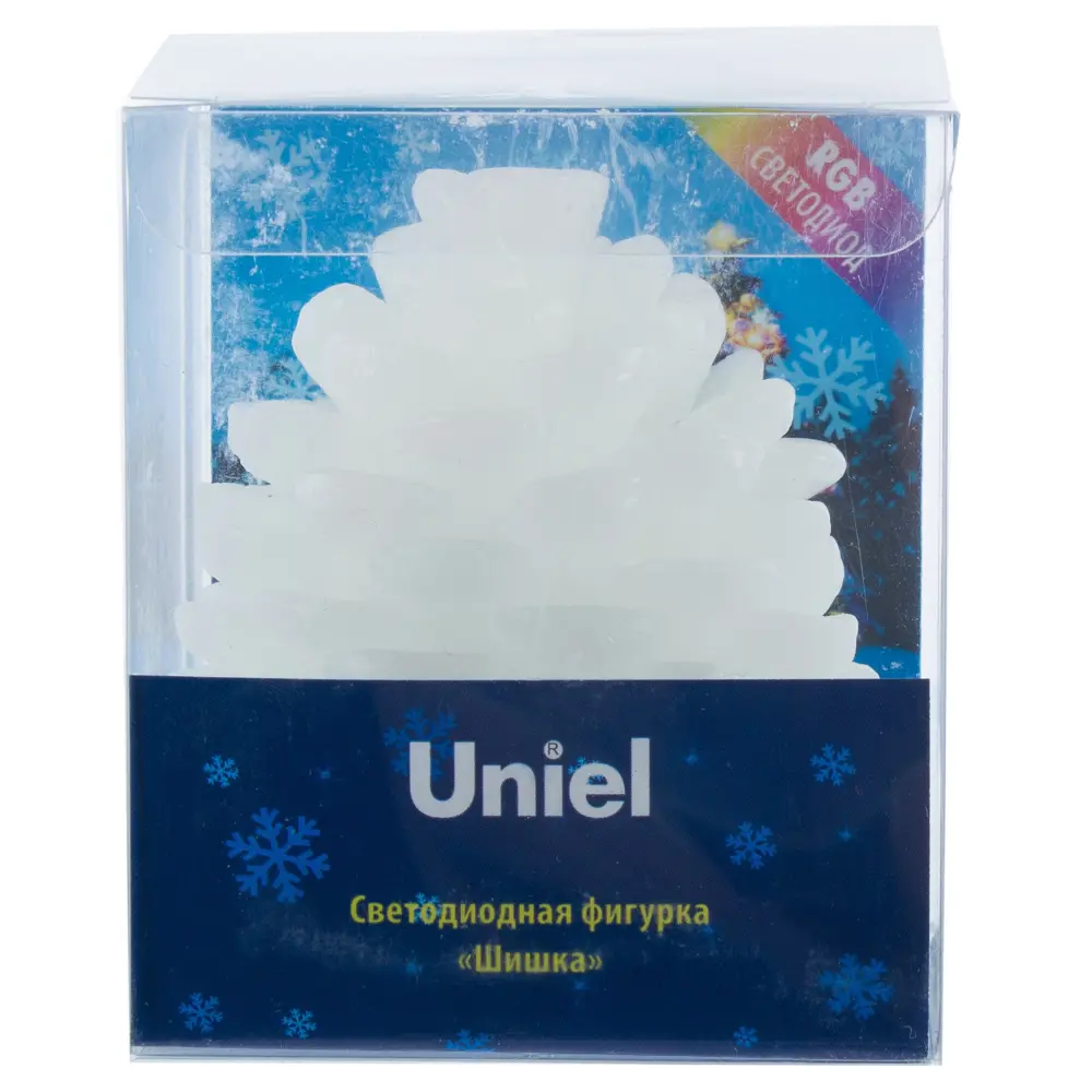 Ночник Uniel «Шишка», 6,5х8 см, RGB, IP20 Santreyd STLM-2084899 - Вид №1