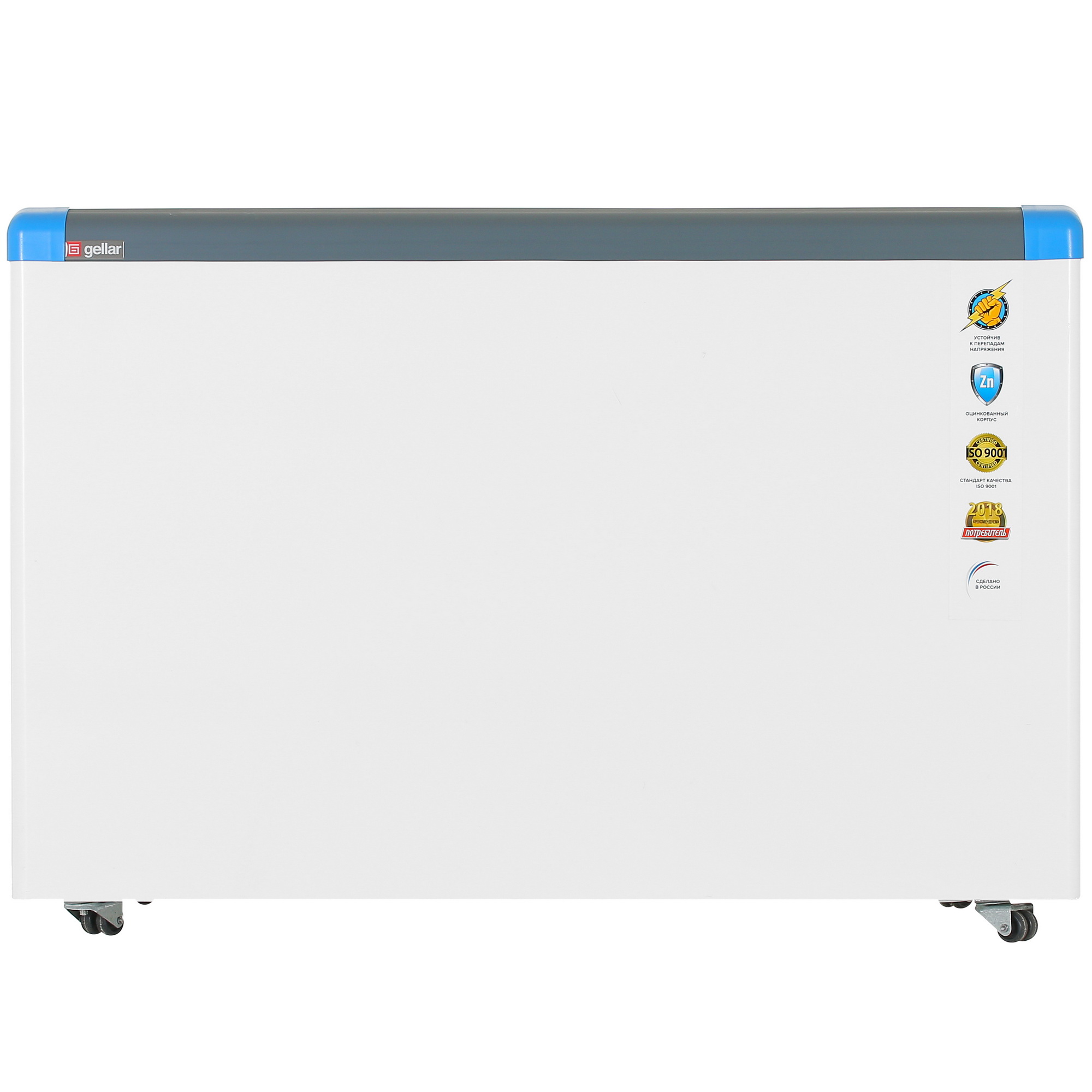 1109645 Морозильный ларь Frostor Gellar FG 400 С белый, синий STDN-0120030 - Вид №1