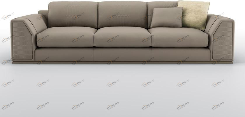 BRUNO ZAMPA 4-х местный кожаный диван Ambassador 128a