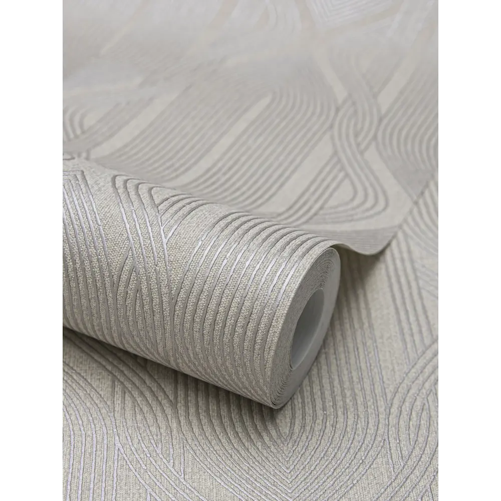 Wallsecret Bottega: флизелиновые обои бежевые под покраску 86931862 STLM-0072597 - Вид №2