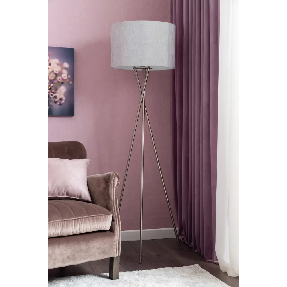 Торшер Globo 1xE27х60 Вт 160 cм, цвет бежевый STLM-2078376 - Вид №7