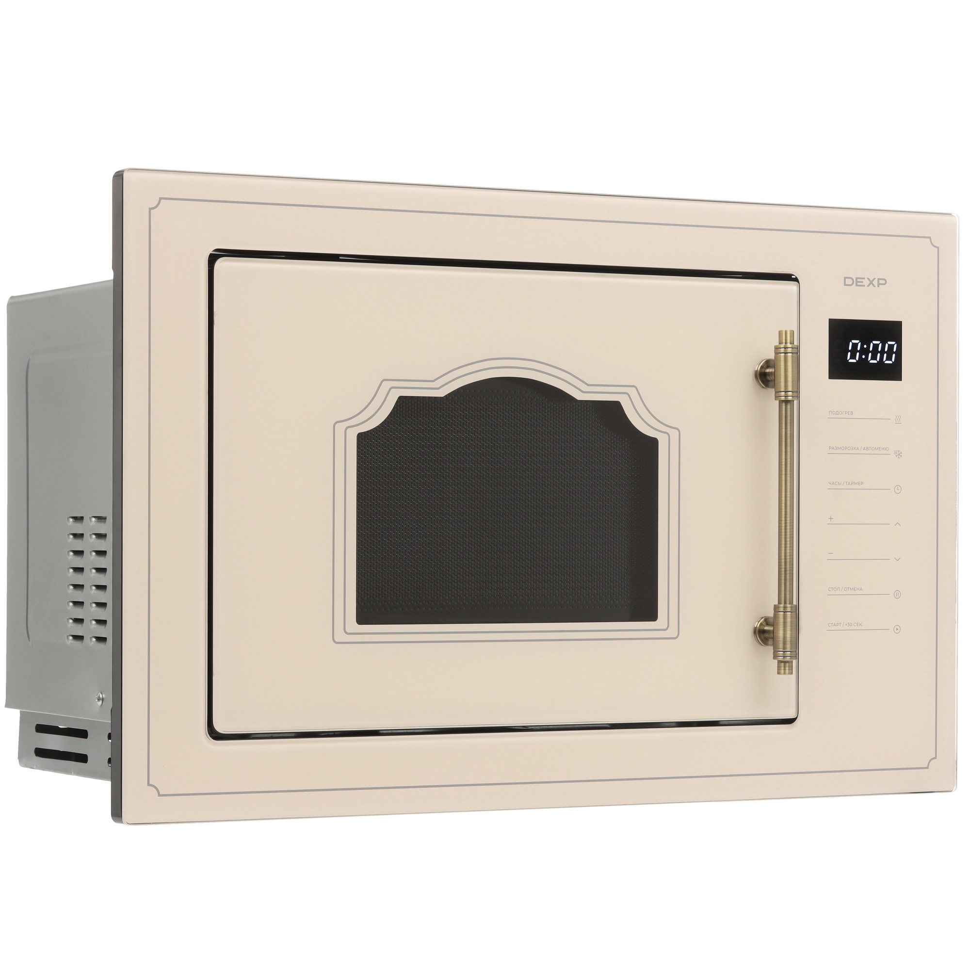 9134713 Встраиваемая микроволновая печь DEXP Rustic 02 бежевый STDN-0103898 - Вид №1
