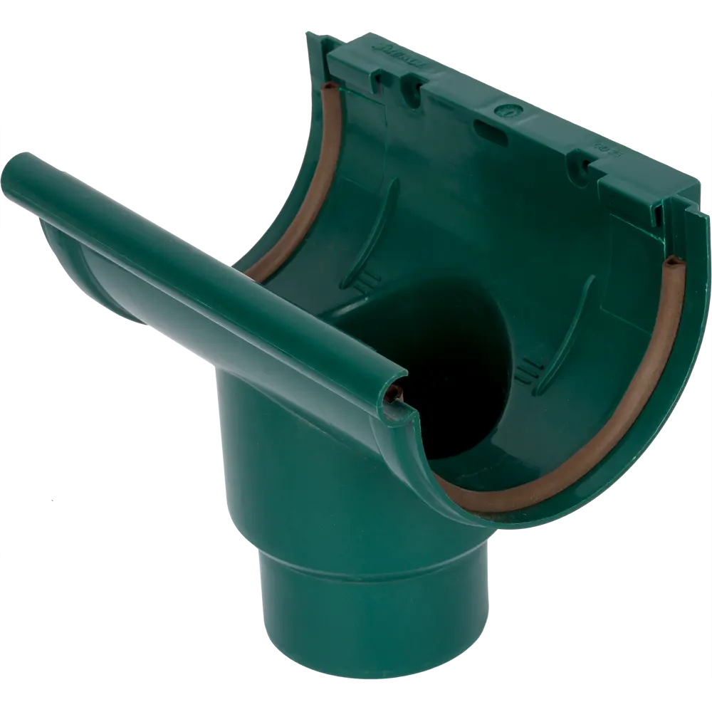 Воронка желоба центральная 80/100 цвет зелёный MUROL STLM-2180620