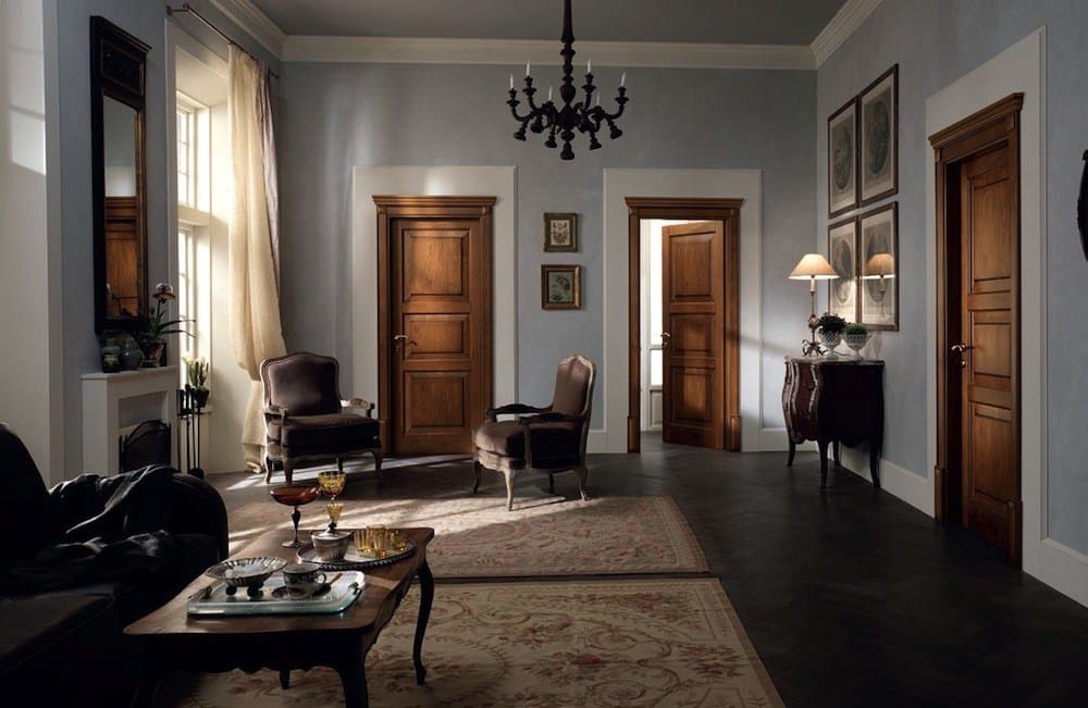 Классический стиль твердой древесины двери GAROFOLI 110 E LODE ARCH-00118830 - Вид №2