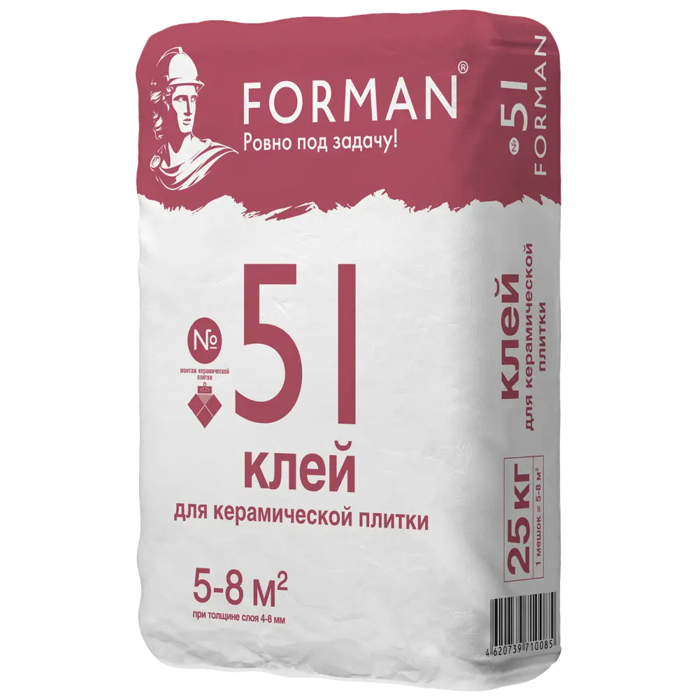 Клей для плитки Forman 51 25 кг STLM-2186188