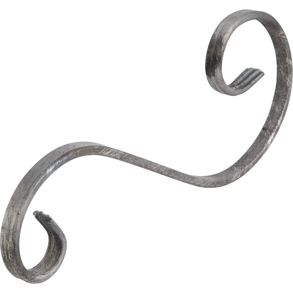 Santreyd Кованый S-образный завиток для декора ограждений 125x275 мм 84253306 STLM-0047527 - Вид №1