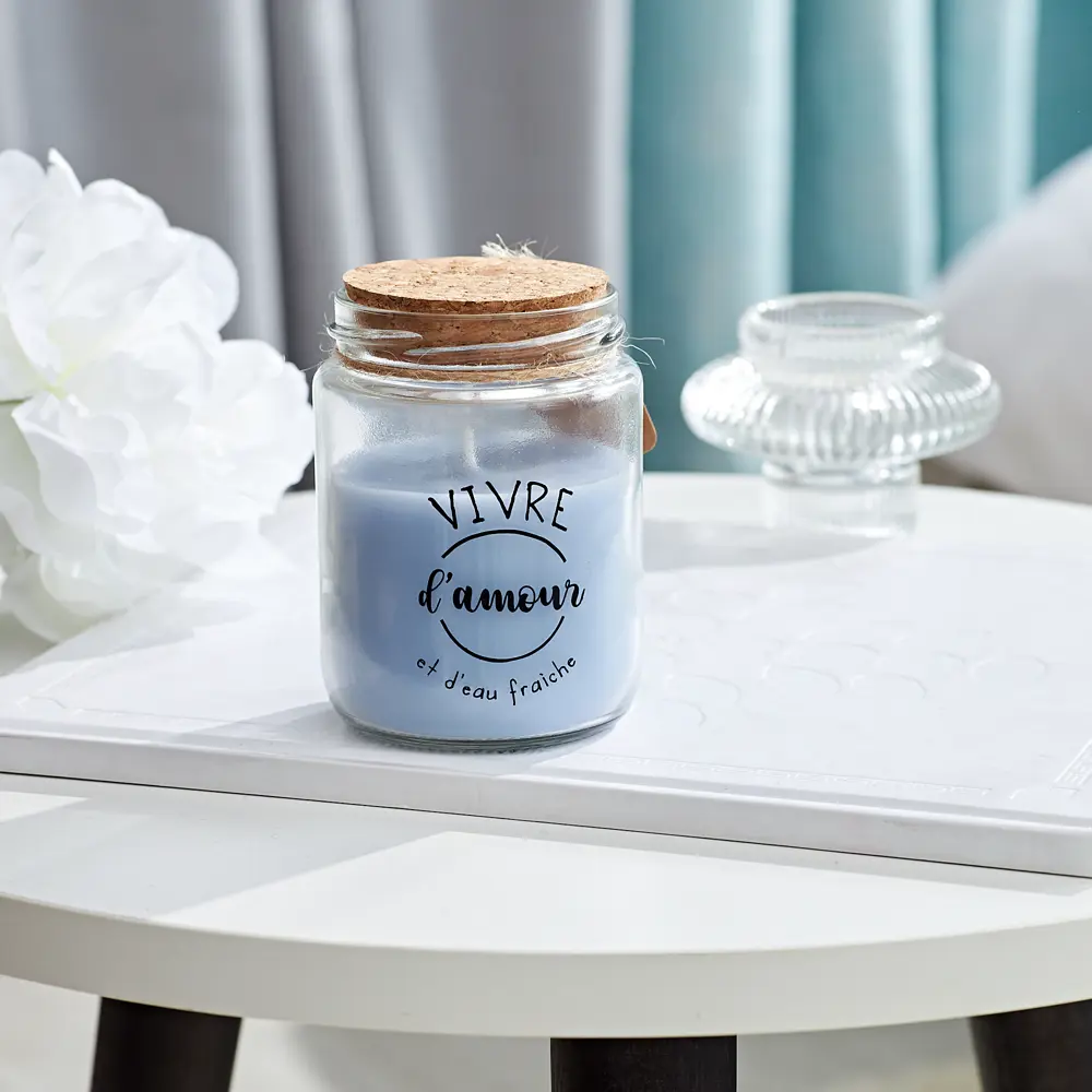 Свеча восковая Atmosphera в банке 130 г STLM-2159067