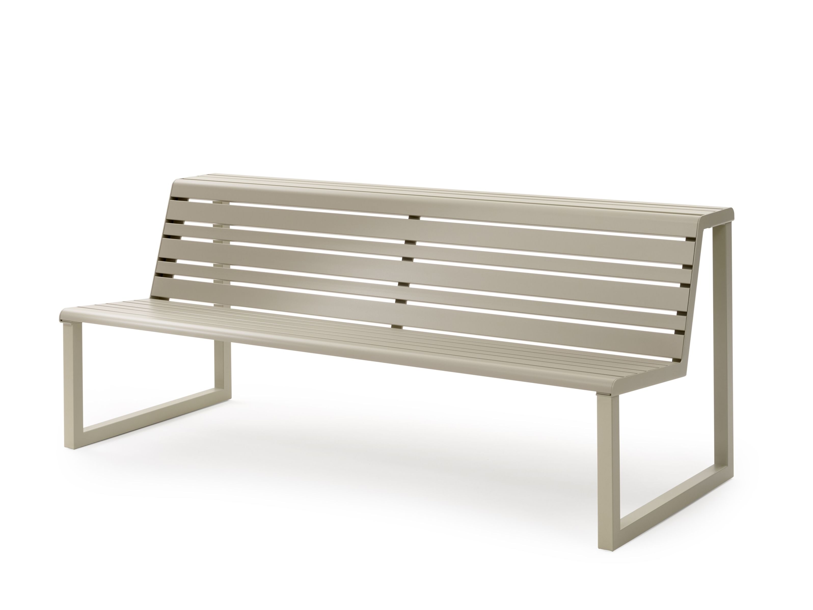 Скамья со спинкой и двойным сиденьем Urbantime Портфель.h24 ARCH-00067561