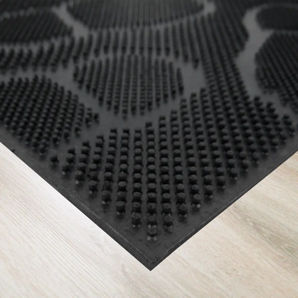 Коврик «Следы», 40x60 см, резина, цвет чёрный REMILING STLM-2057014 - Вид №1