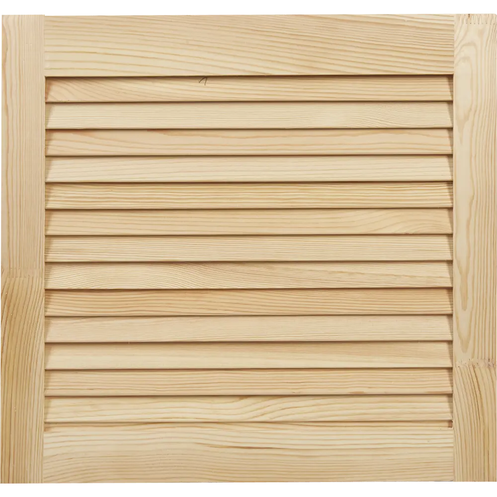 Дверка жалюзийная 467x394x20 мм хвоя сорт А/В Santreyd STLM-2146243 - Вид №1