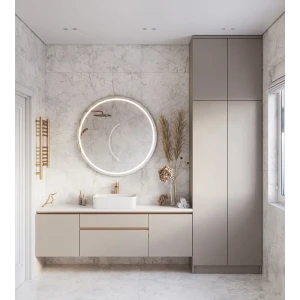 Глазурованный керамогранит Arcadia Ceramica Marces 60x120 см 1.44 м² матовый цвет светло-серый