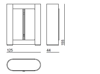 Настенное круглое зеркало Bizzotto Italia ARCH-00037893 - Вид №2
