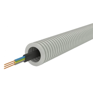 Кабель Партнер-Электро ВВГпнг(A)-LS 3x2.5 мм 10 м ГОСТ цвет серый