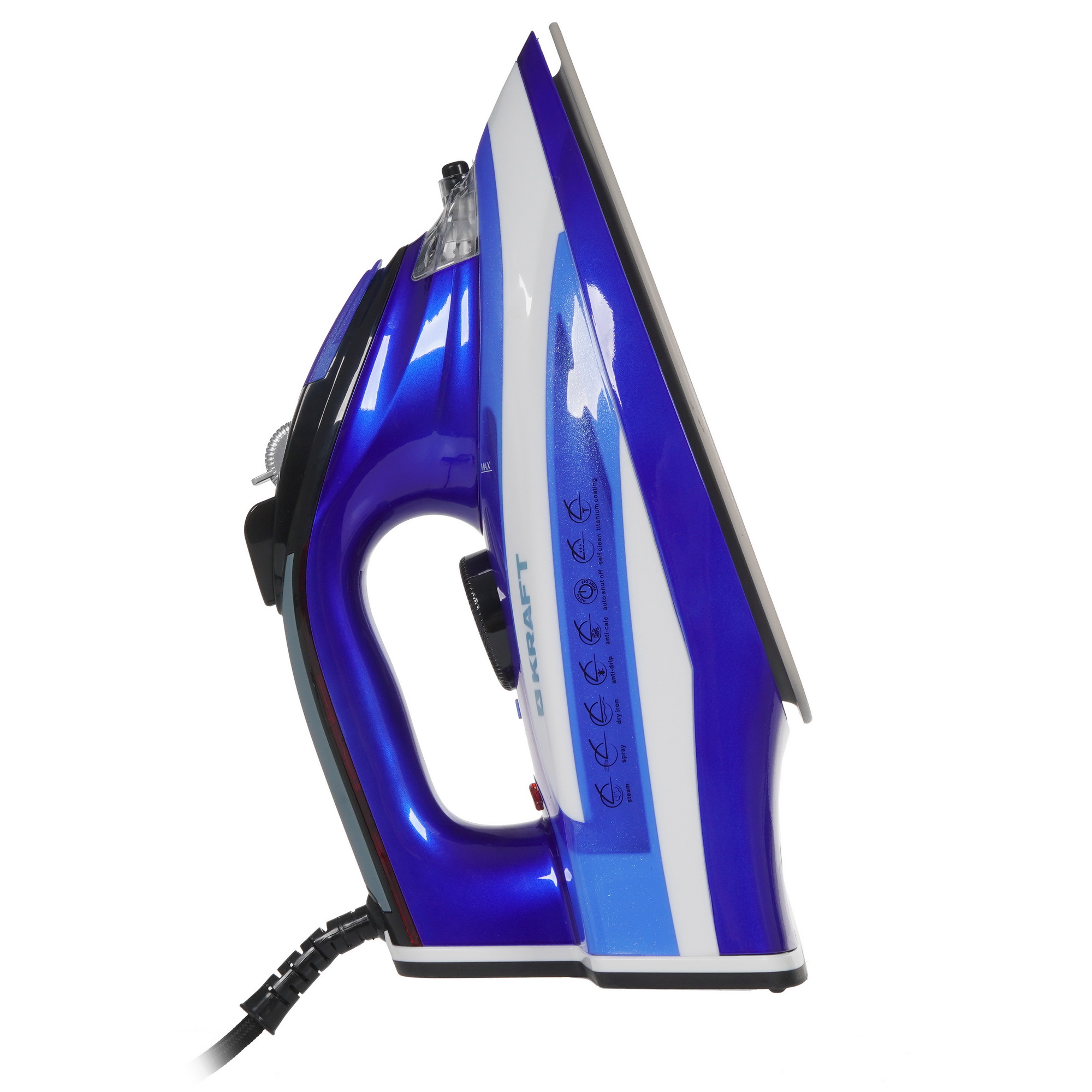5350762 Утюг Kraft KF-CI2420A синий STDN-0139001 - Вид №2