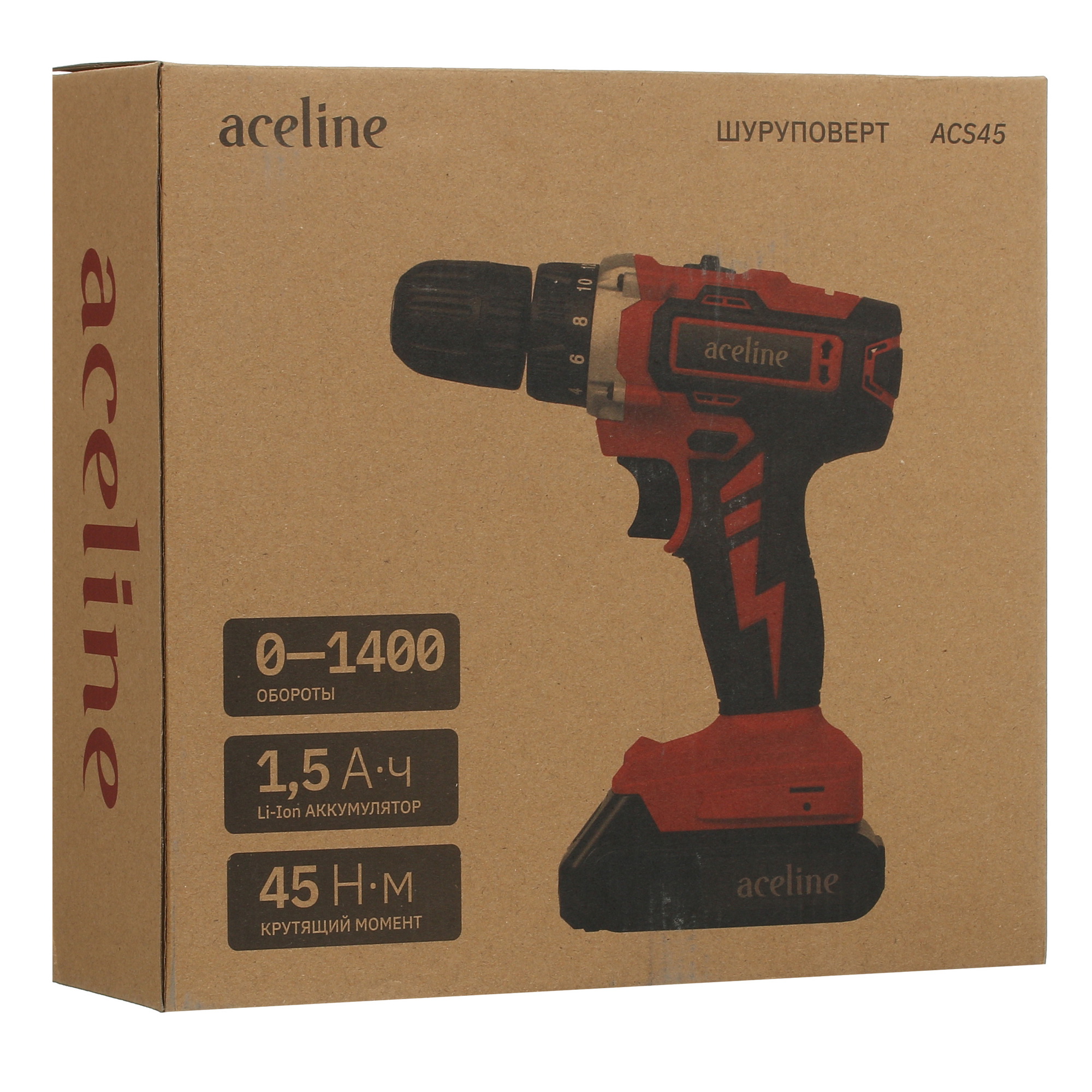 Шуруповерт Aceline ACS45 5088328 STDN-0002598 - Вид №11