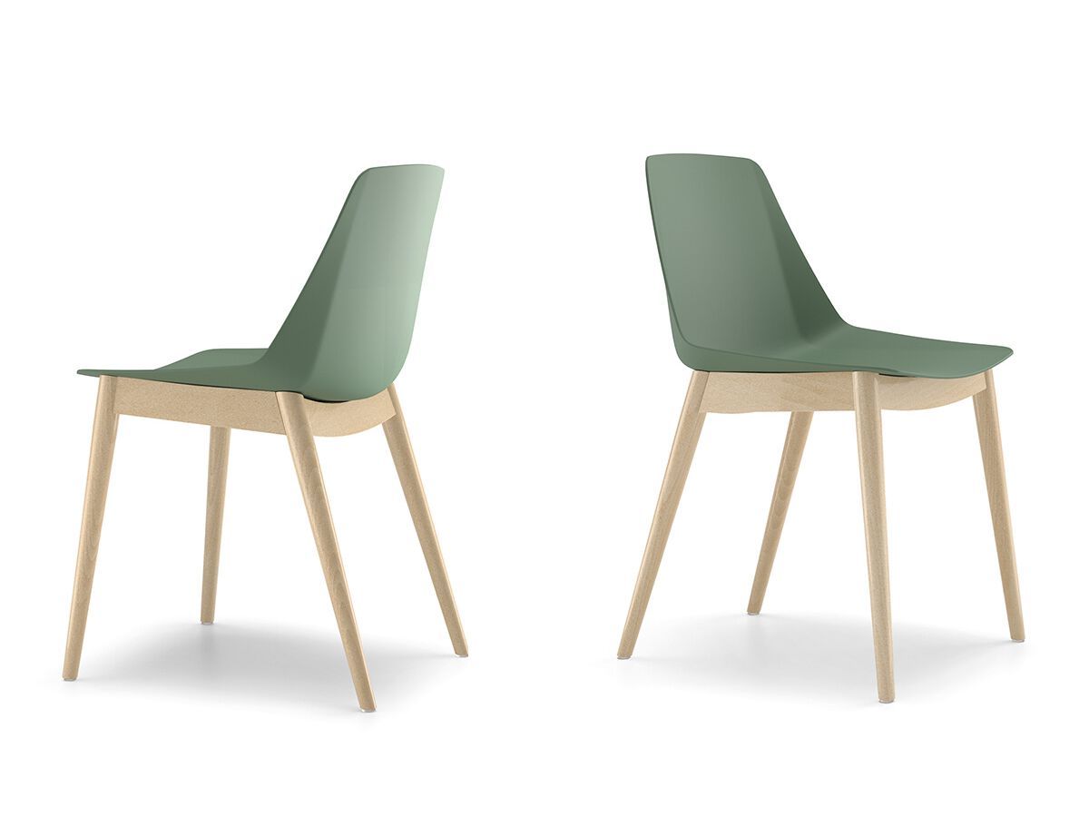 Стул из полипропилена для залов ожидания SCHNEEWEISS interior Five ARCH-00122977 - Вид №3