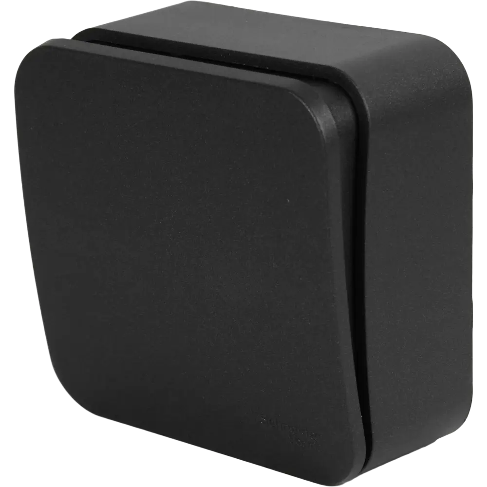 Переключатель накладной Schneider Electric Blanca 1 клавиша цвет антрацит SYSTEME ELECTRIC STLM-2183148