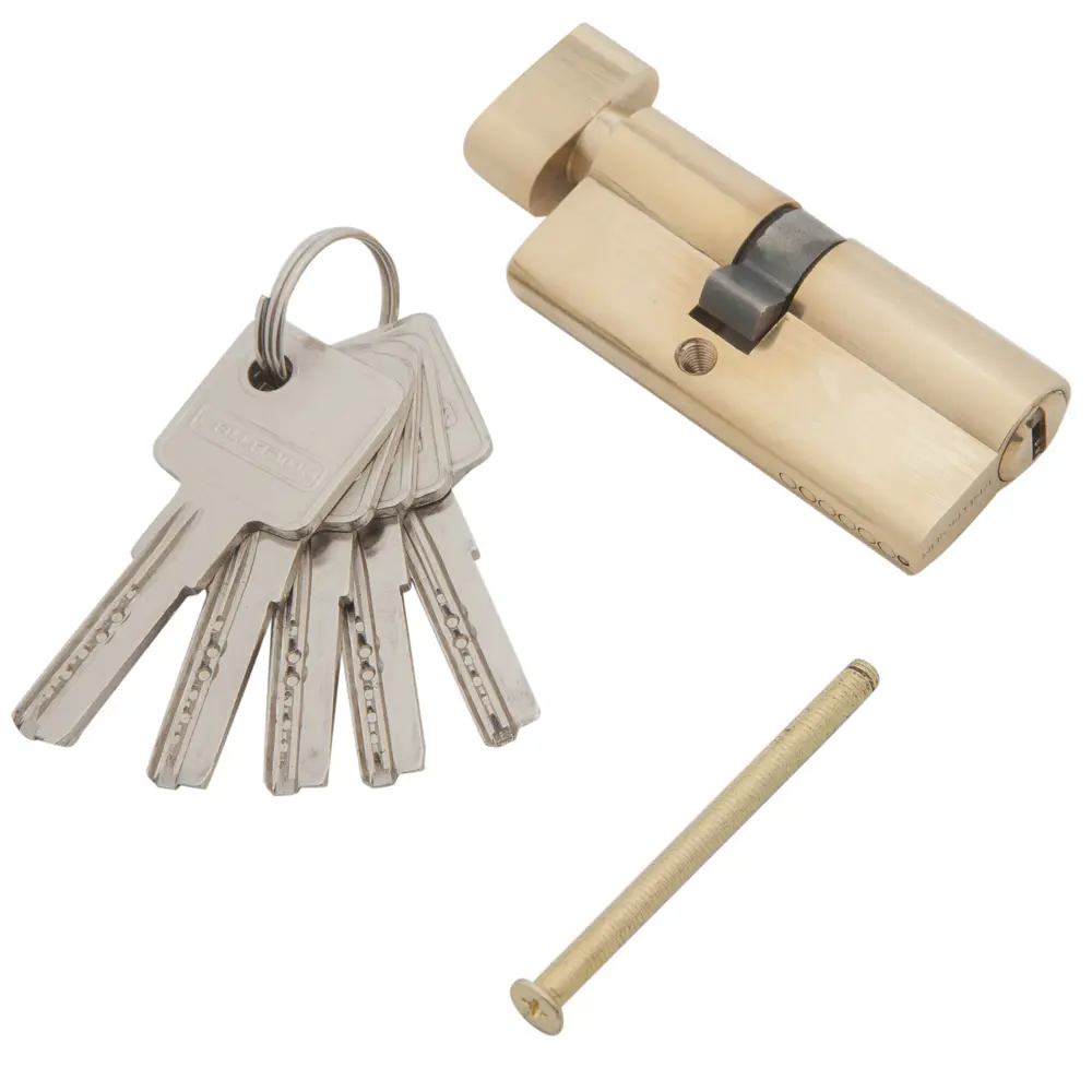 PALLADIUM - Цилиндр замка ключ-вертушка 30×40 мм с защитой от взлома 17216991 STLM-0007671 - Вид №1