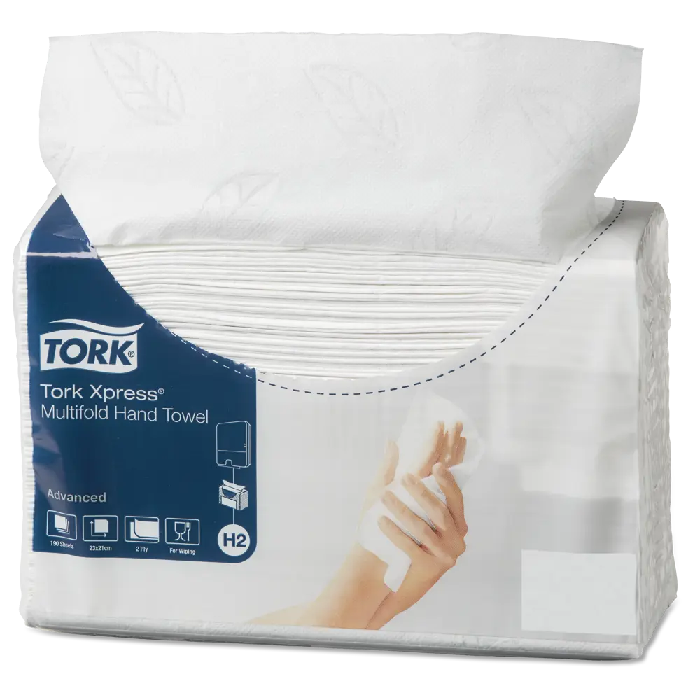 Бумажные полотенца Tork Multifold одноразовые 190 шт STLM-2200547 - Вид №2