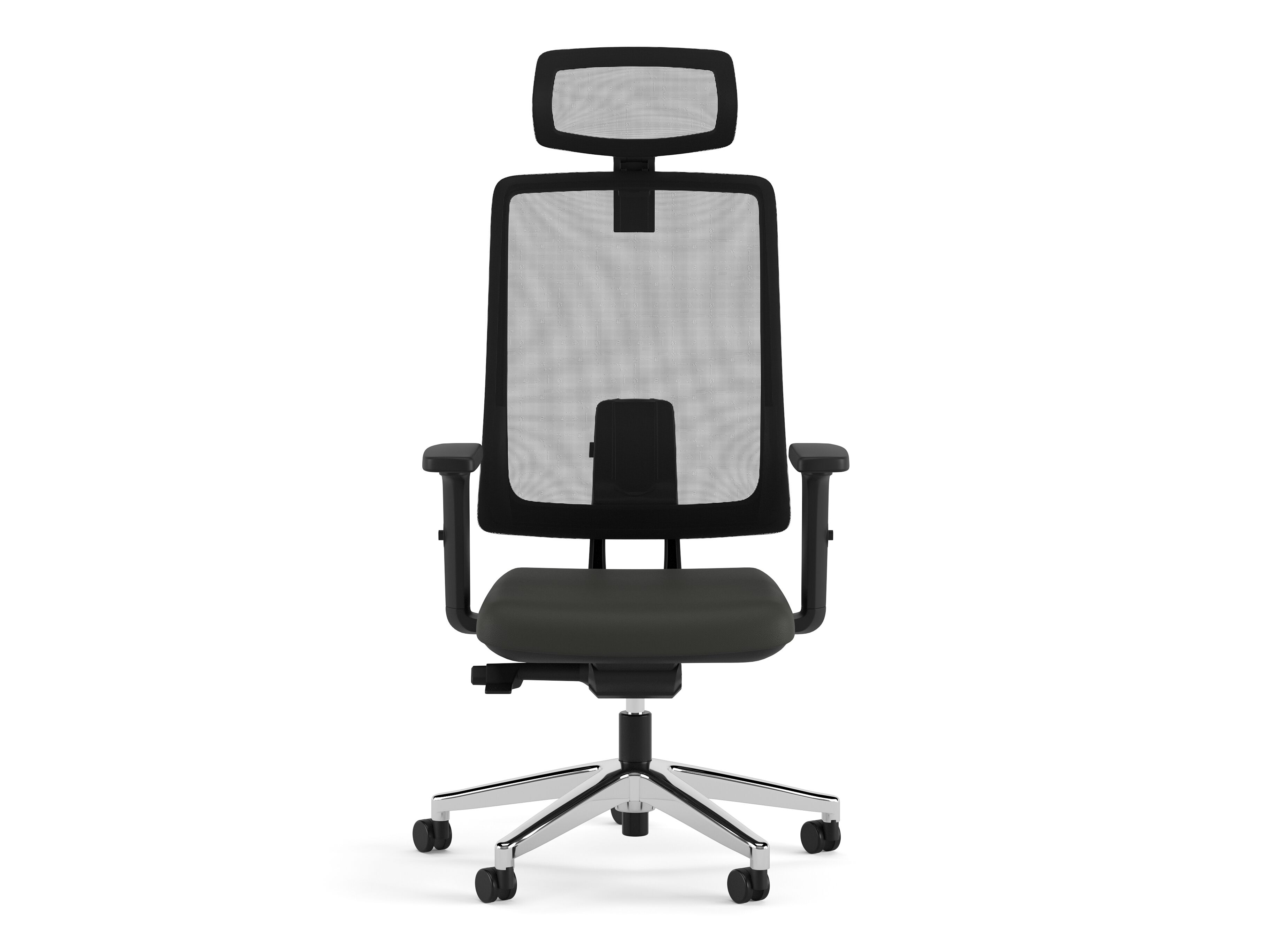 Тканевое вращающееся офисное кресло с подголовником Ersa Snap ARCH-00037828 - Вид №1