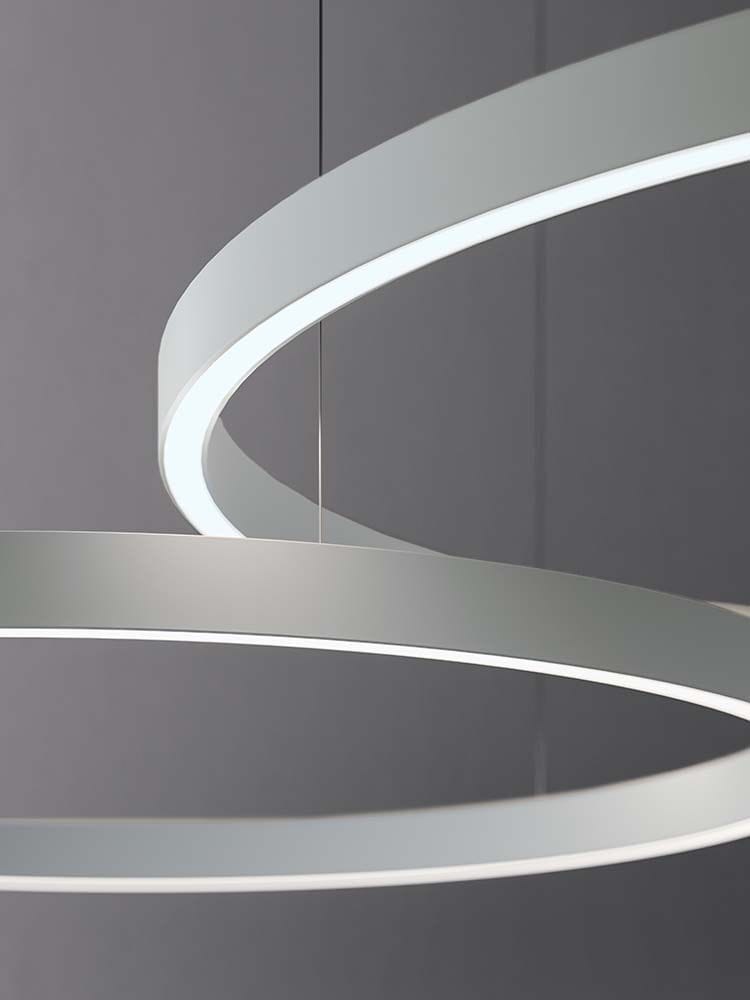 Алюминиевый светодиодный подвесной светильник Quadrifoglio Group Design Lighting ARCH-00140632 - Вид №5