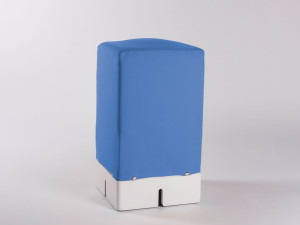 Модульный квадратный пуф из ткани