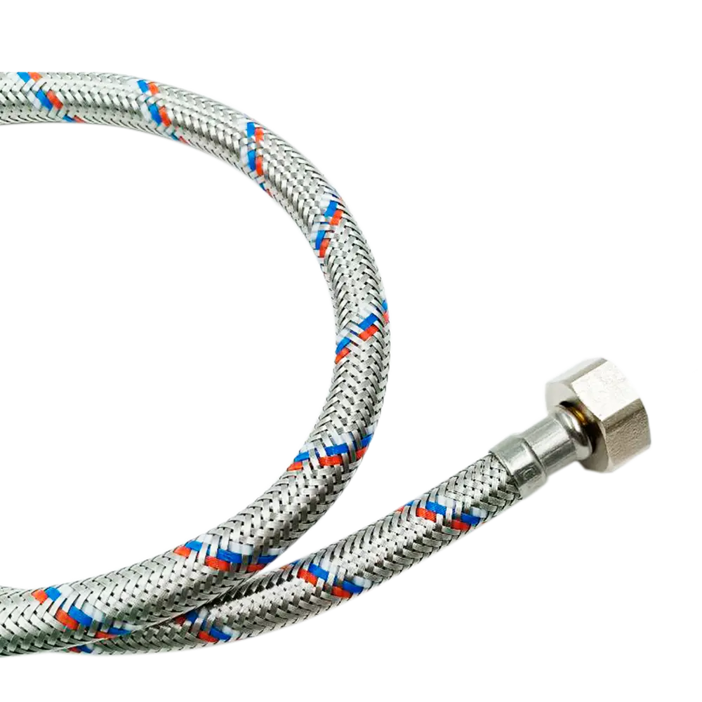 Гибкая подводка РОСТЕРМ для водоснабжения 1/2" 80 см 89409384 STLM-1564801 - Вид №2