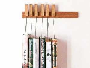 AGUSTAV Настенный книжный шкаф из массива дерева