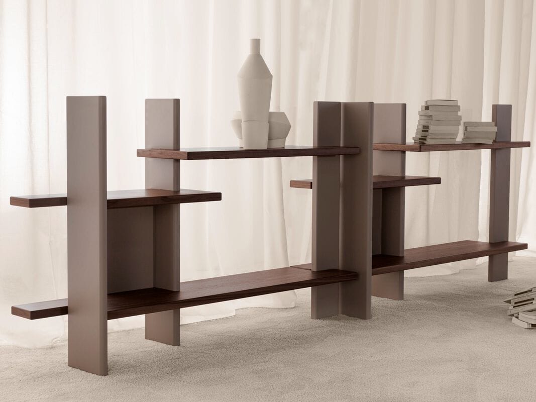 Настенный книжный шкаф из МДФ Vibieffe Quite luxury ARCH-00067160 - Вид №2