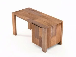KARPENTER Прямоугольный деревянный стол с дверцей Organik Or05-tmh