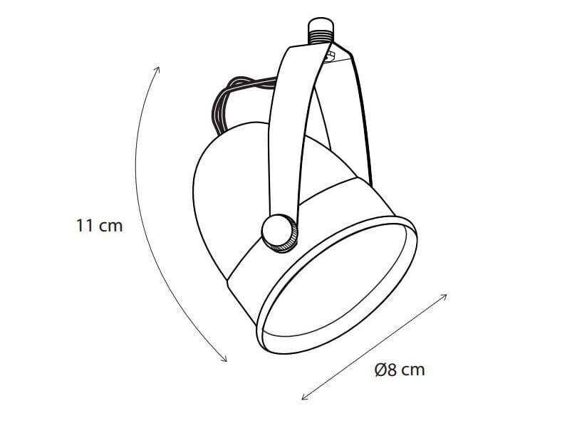 Поворотный латунный прожектор Authentage Lighting COMÈTE M10 ARCH-00033662 - Вид №2