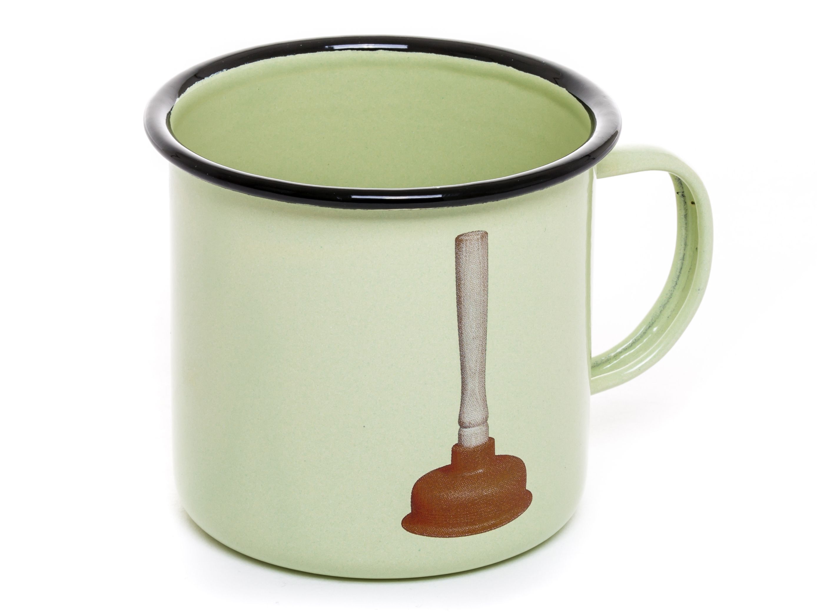 Эмалированная металлическая кружка Seletti Seletti wears Toiletpaper ARCH-00040670 - Вид №1