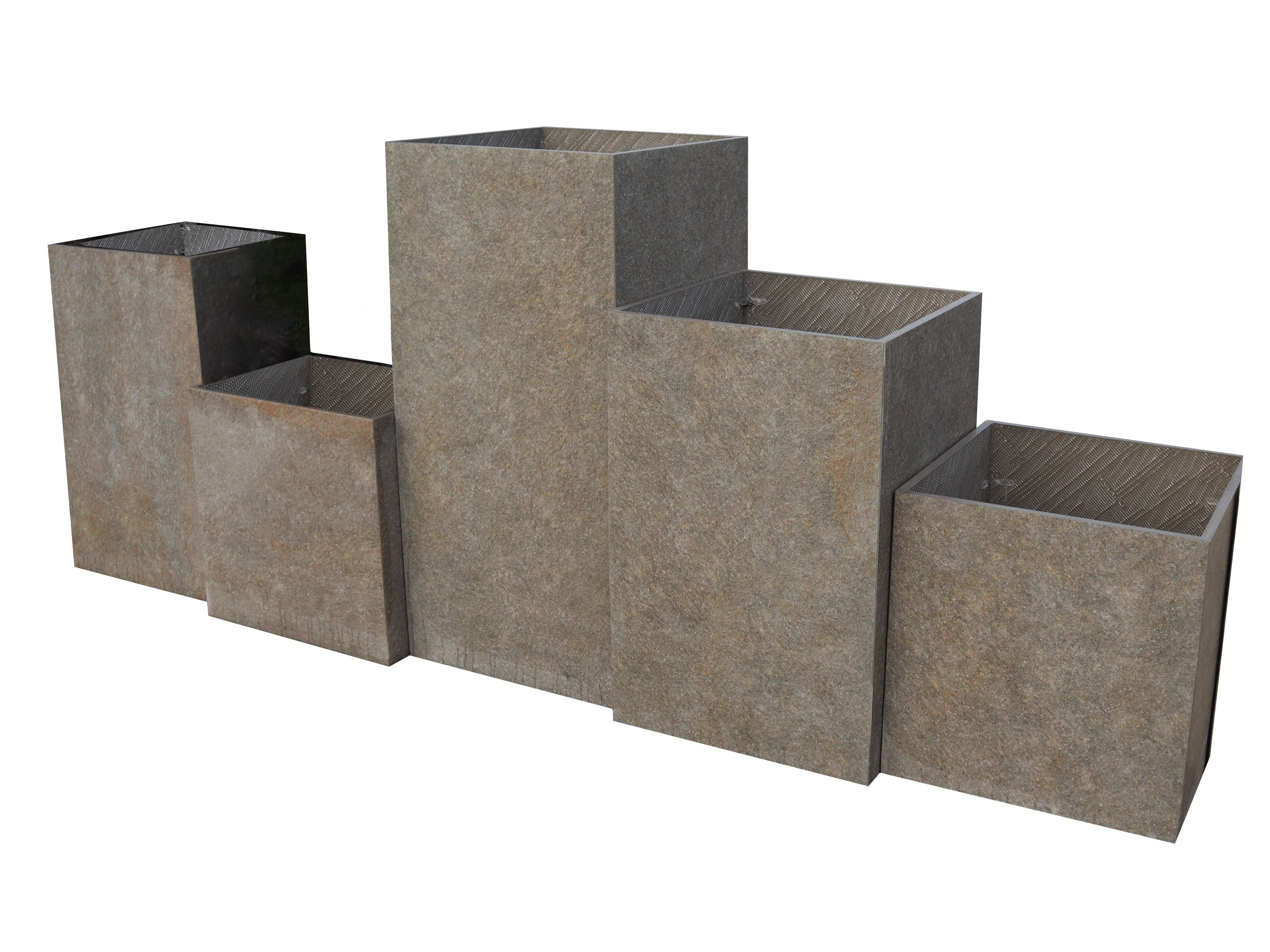 Индивидуальный плантатор из спеченного камня PIETRA SINTERIZZATA DOWNTOWN 3D ARCH-00070872 - Вид №1