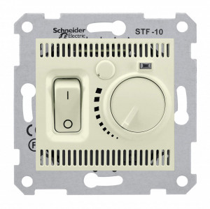 SDN6000347 Термостат для теплого пола , с датчиком, бежевый Schneider Electric Sedna