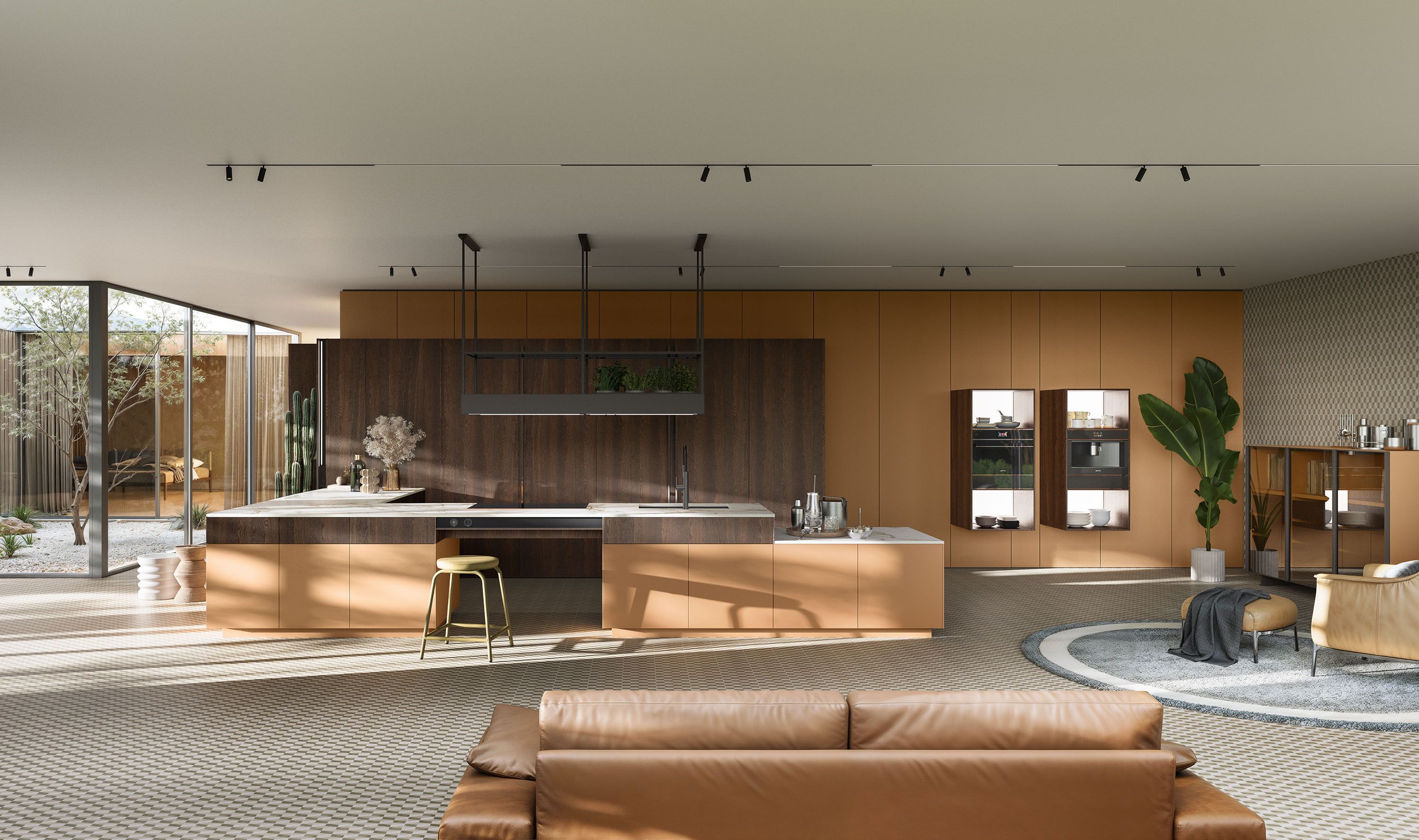 Кухня с островом Copatlife Life Projects ARCH-00063344 - Вид №1