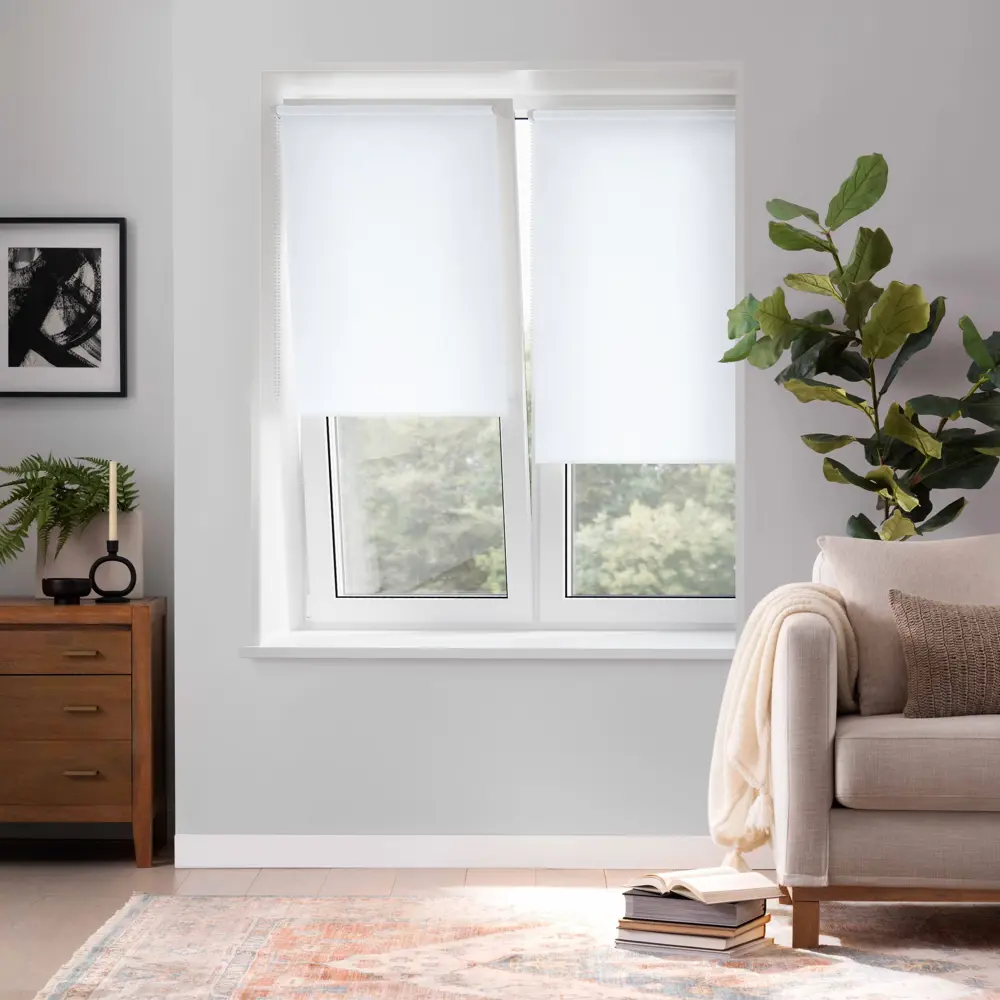 Штора рулонная KREAFORTA Ока 60x160 см белая STLM-2063012 - Вид №8