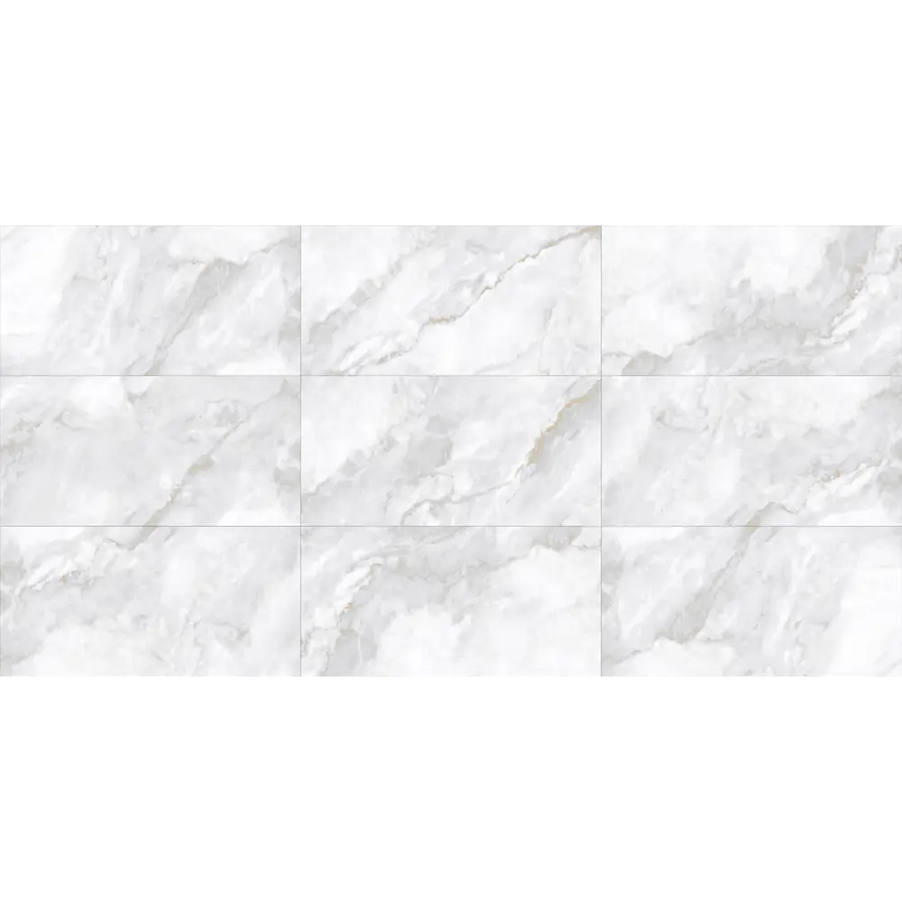 Глазурованный керамогранит Marble Atlanta Bianco 60x120 см 1.44 м² матовый цвет серый 89458751 STLM-2127531 Santreyd - Вид №2