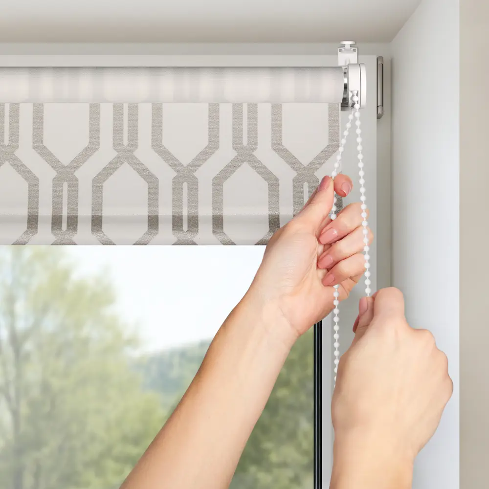 Штора рулонная Imperial 90x160 см белая PRAKTO STLM-2199531 - Вид №5