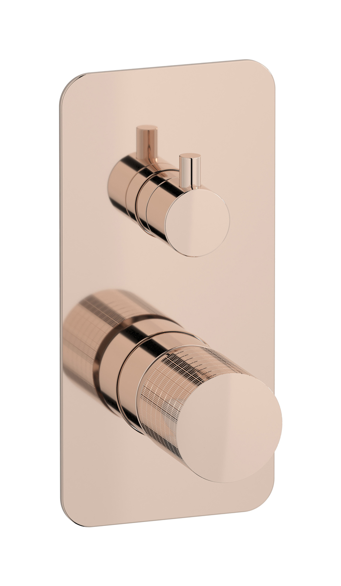 Встроенный смеситель для душа с двухходовым дивертером WE ARE IB ga310rs Rose Gold Gatsby