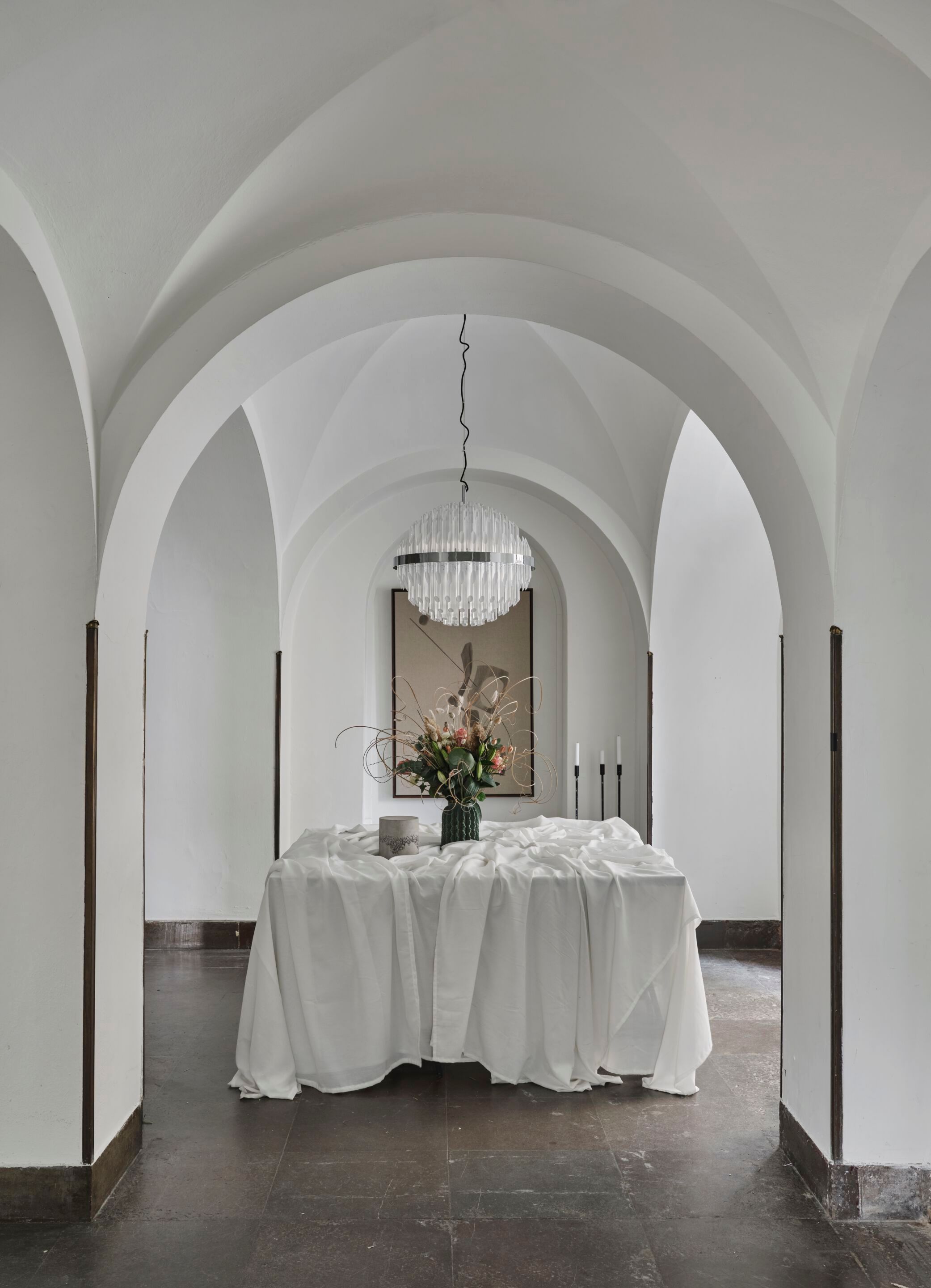 Стальной светодиодный подвесной светильник OBLURE ARCH-00152134 - Вид №10