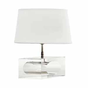 Настольная лампа Collier от Eichholtz 108490 EICHHOLTZ ИНТЕРЬЕРНЫЕ 061854 Белый;прозрачный