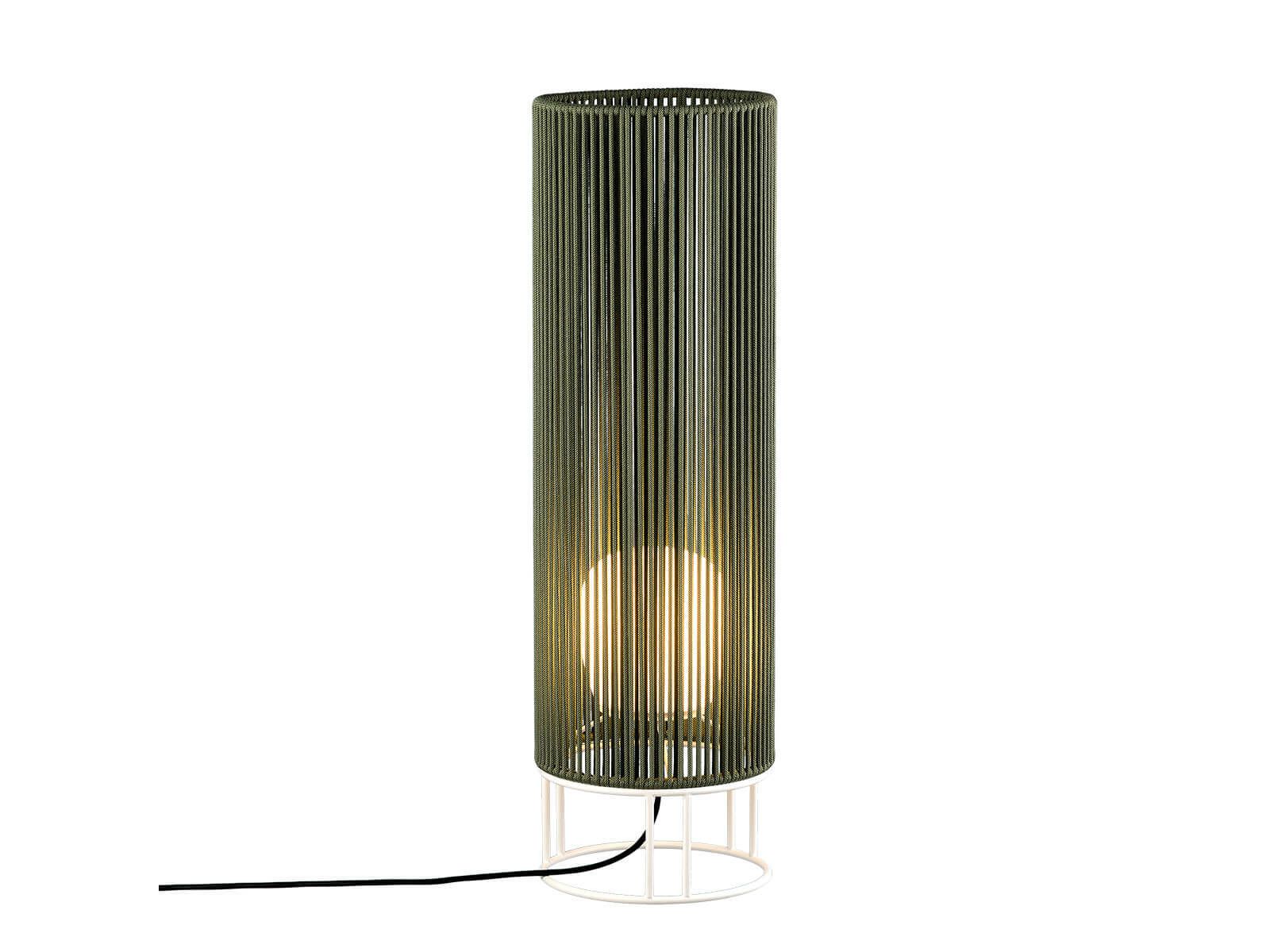 Рециркулированный металл и веревочка напольный напольный светильник Olé Lighting Habe ARCH-00107025