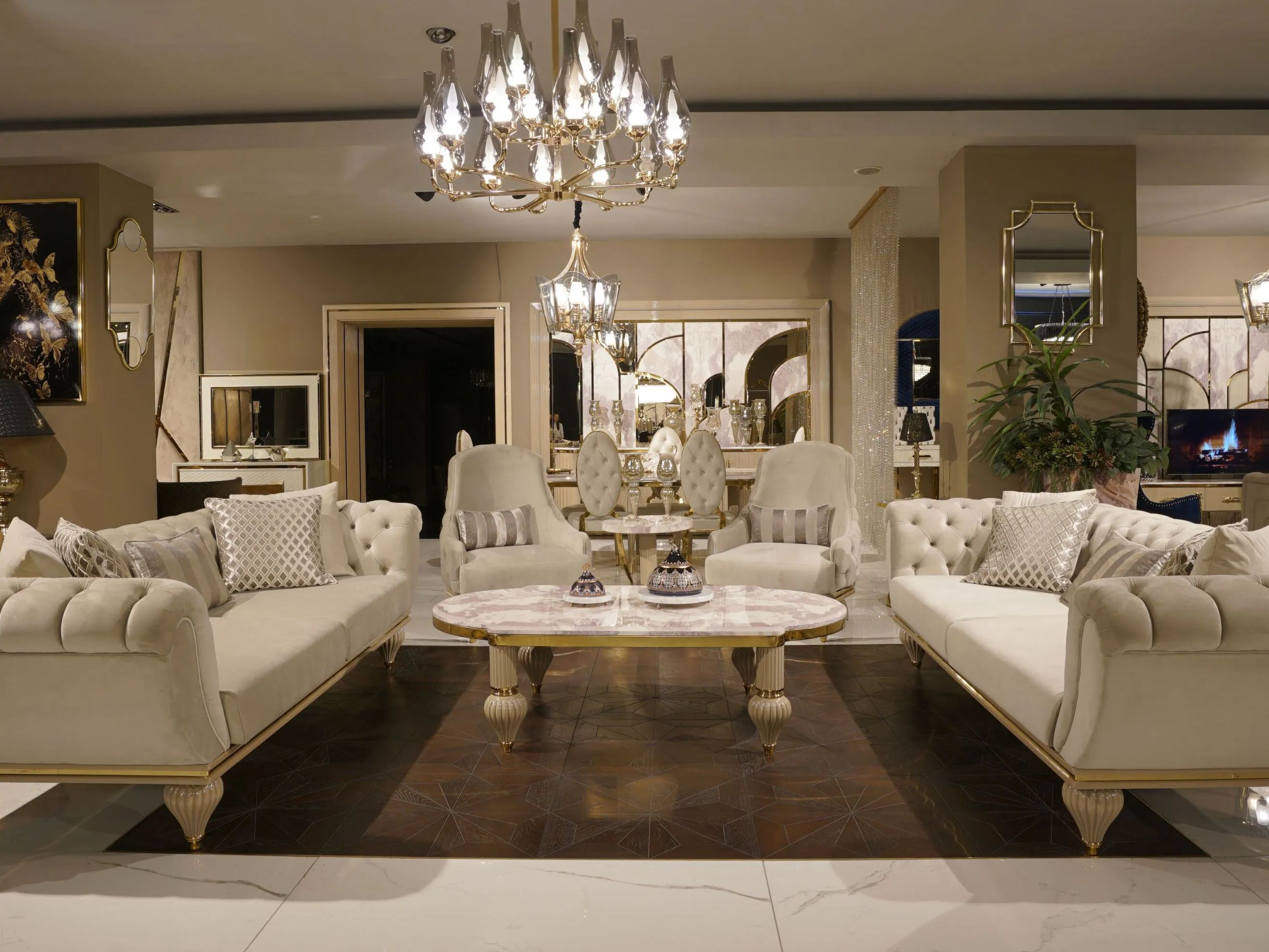 Овальный журнальный столик Zebrano Elsiyum ARCH-00151055 - Вид №8