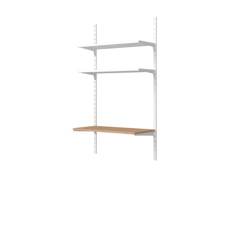 Направляющая двухрядная Spaceo 150 см цвет белый STLM-2141514 - Вид №4