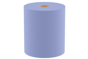 15968314 Двуслойные салфетки для очистки голубые, 380Х370 мм, рулон 1000 шт. 702.1000 WOLF