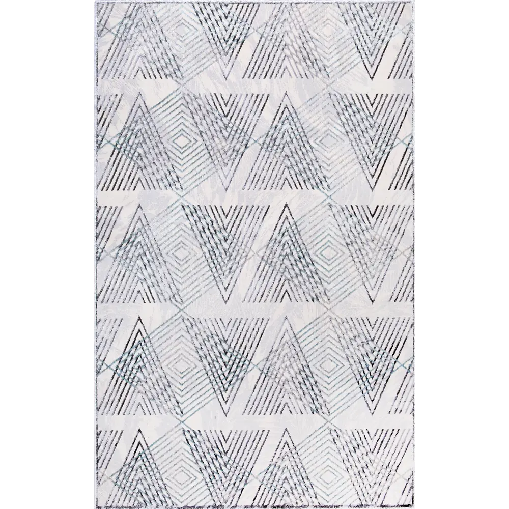 Ковер вискоза Эрин 1902G 120x180 см цвет светло-серый CTIM STLM-2097149