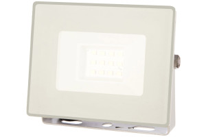 15690199 Светодиодный прожектор SFL90-10 2835SMD, 10W 6400K AC220V/50Hz IP65, белый в компактном корпусе 55070 SAFFIT