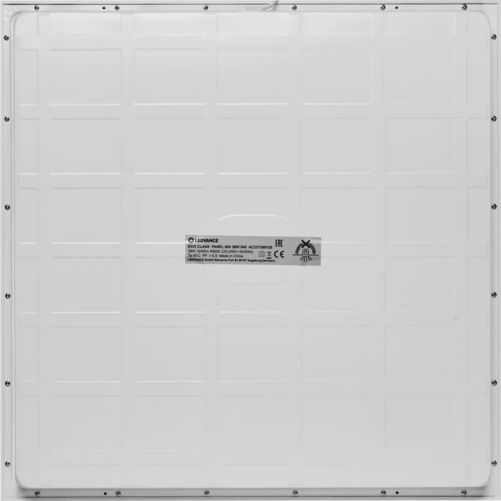 Светодиодная панель 600 36W 840 3240 Лм IP40 LEDVANCE STLM-2145302 - Вид №3